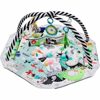 Коврик детский развивающий с игрушками Рыжий Кот Y20246074 1